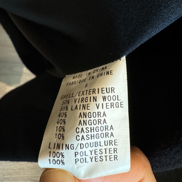 Theory Wool/Cashmere Coat S - Picture 4 of 6